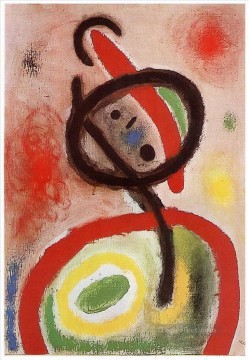 Mujer III Joan Miró Pinturas al óleo